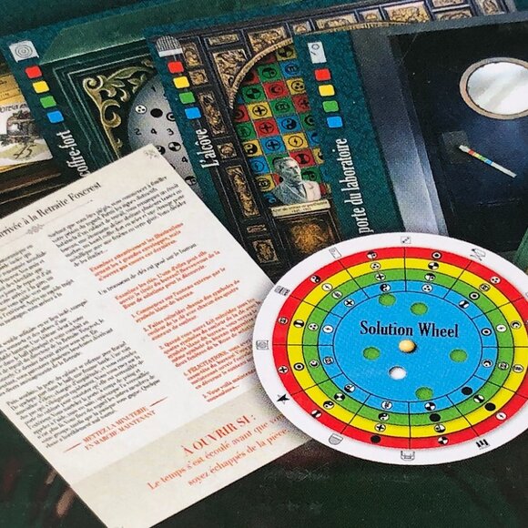 New Sealed ThinkFun Escape The Room Secret of Dr. Gravely's Retreat - French - Picture 9 of 10